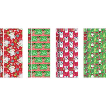PAPER IMAGES Paper Image Multi-Color Christmas Gift Wrap CW8040A9